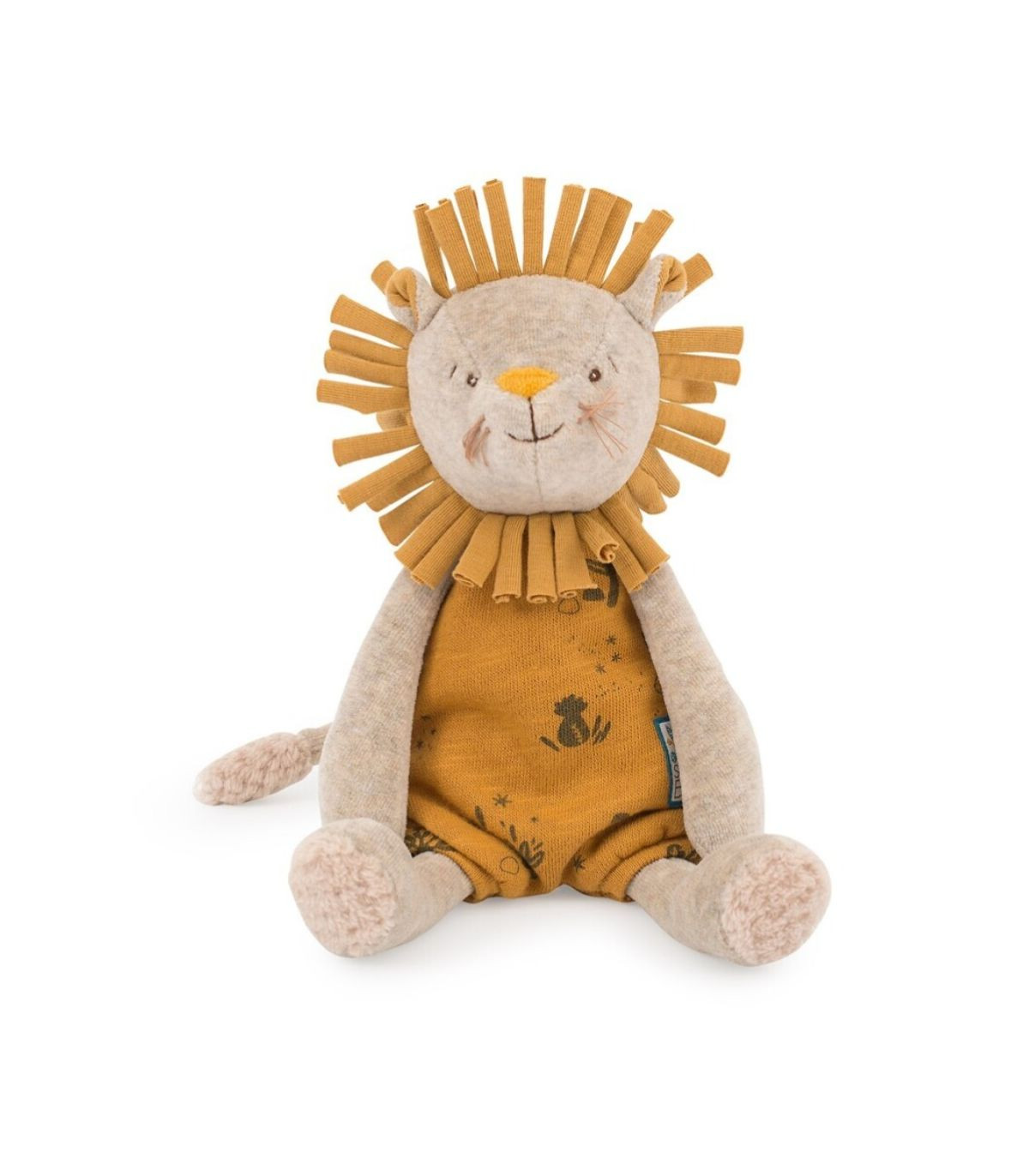 Moulin Roty Іграшка музичний лев Sous mon baobab, 669041
